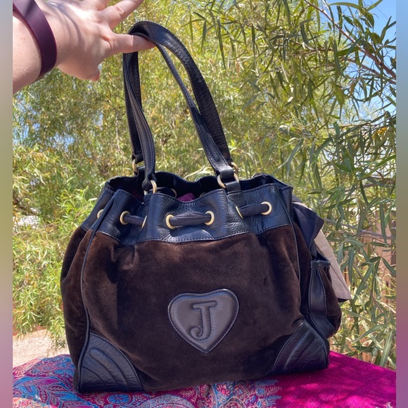 Vintage Juicy Couture Daydreamer Excellent Condition Y2K Brown Velour - Picture 3 of 17